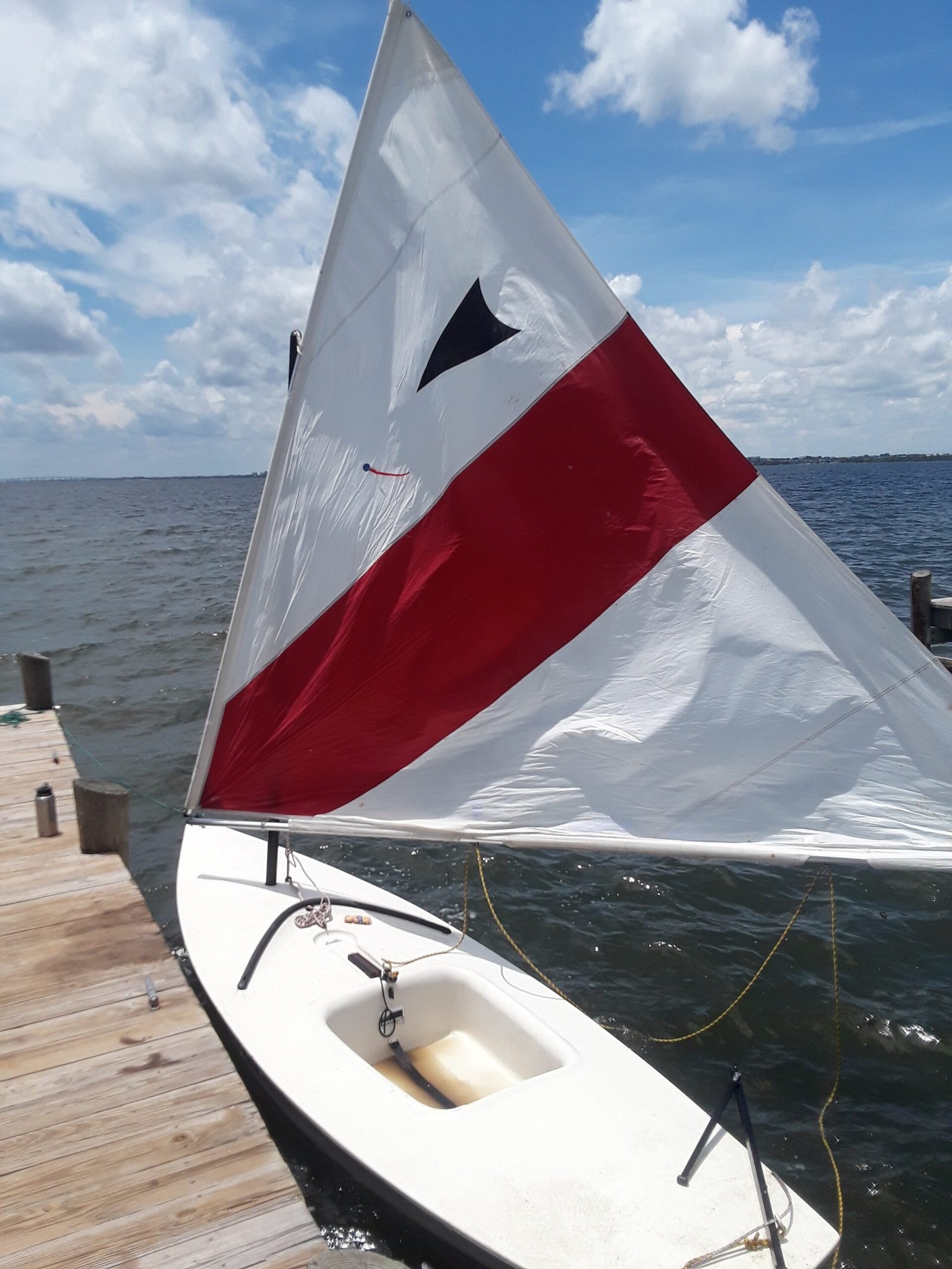 Phantom sailboat (like a sunfish). I loved sailing on the Intercoastal when I lived in Melbourne, Florida. 