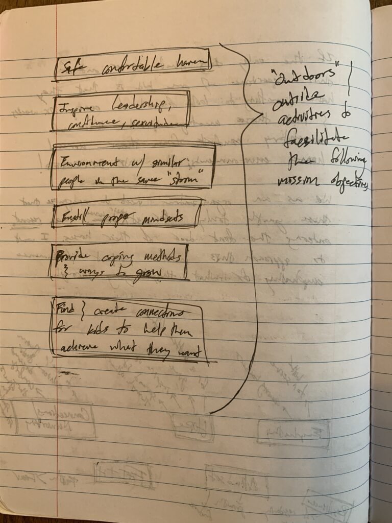 Marble notebook page for Sequoia Engineering Initiative, more thoughts. 