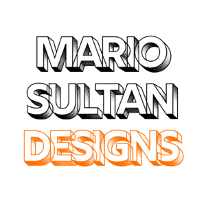 Mario Sultan Designs Updated Logo 2025 Text Only