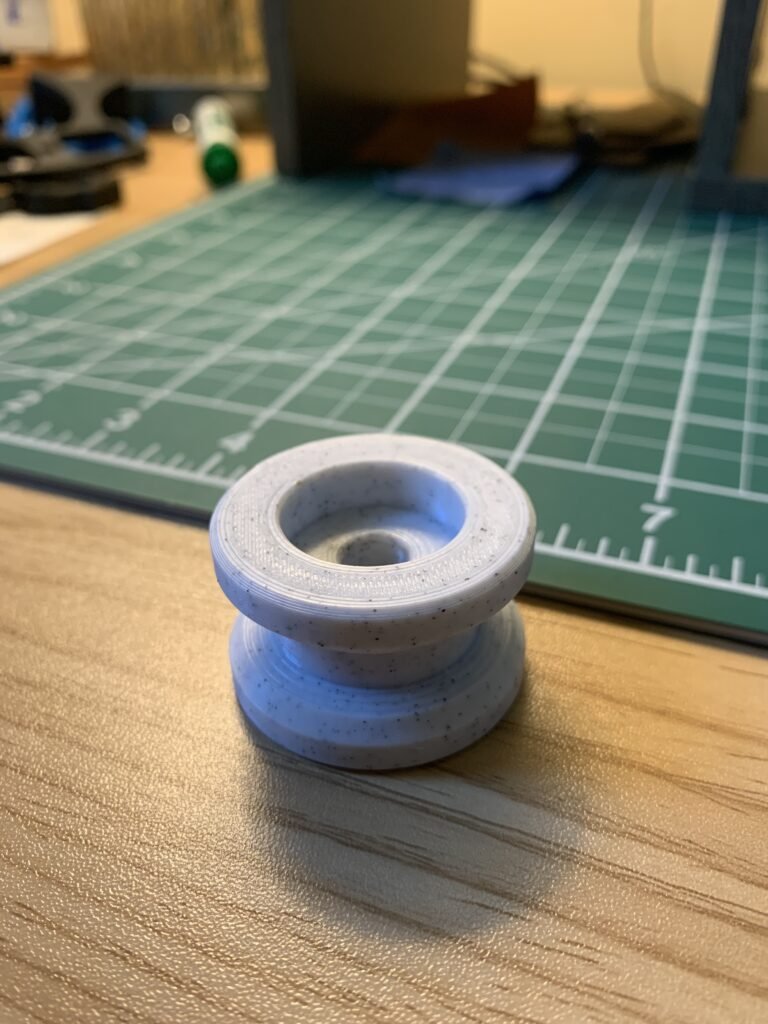 3D printed a new idler/tensioner for a our Schwinn Tandem Bike. 