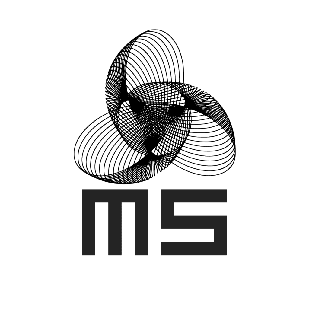 Mario Sultan Designs or MS Designs logo. 