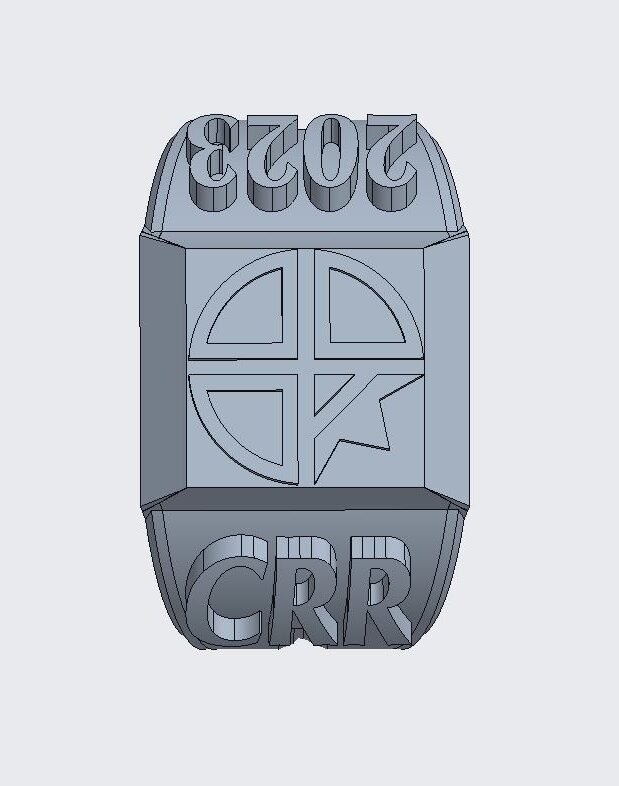 Class Rings for Cristo Rey Richmond High School, Classes of 2023 and 2024. I made class rings of every size for all the seniors to have.