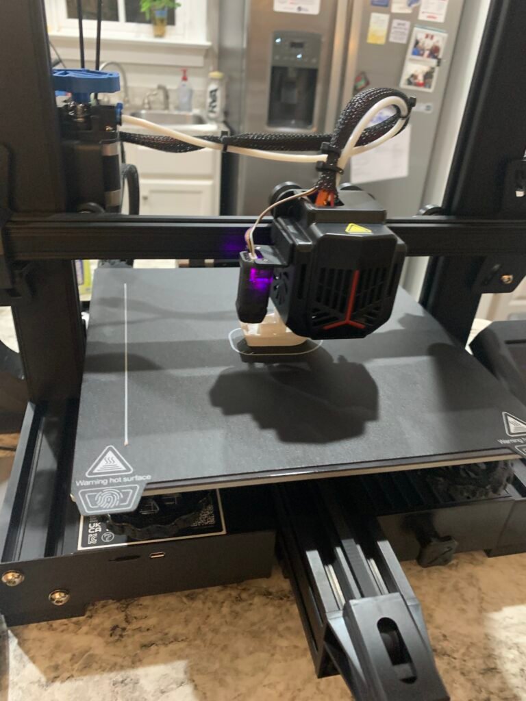 The Obligatory First Print - A Benchy. Everyone with a 3D printer knows the classic Benchy. The first 3D print on my Ender 3 V2 Neo.