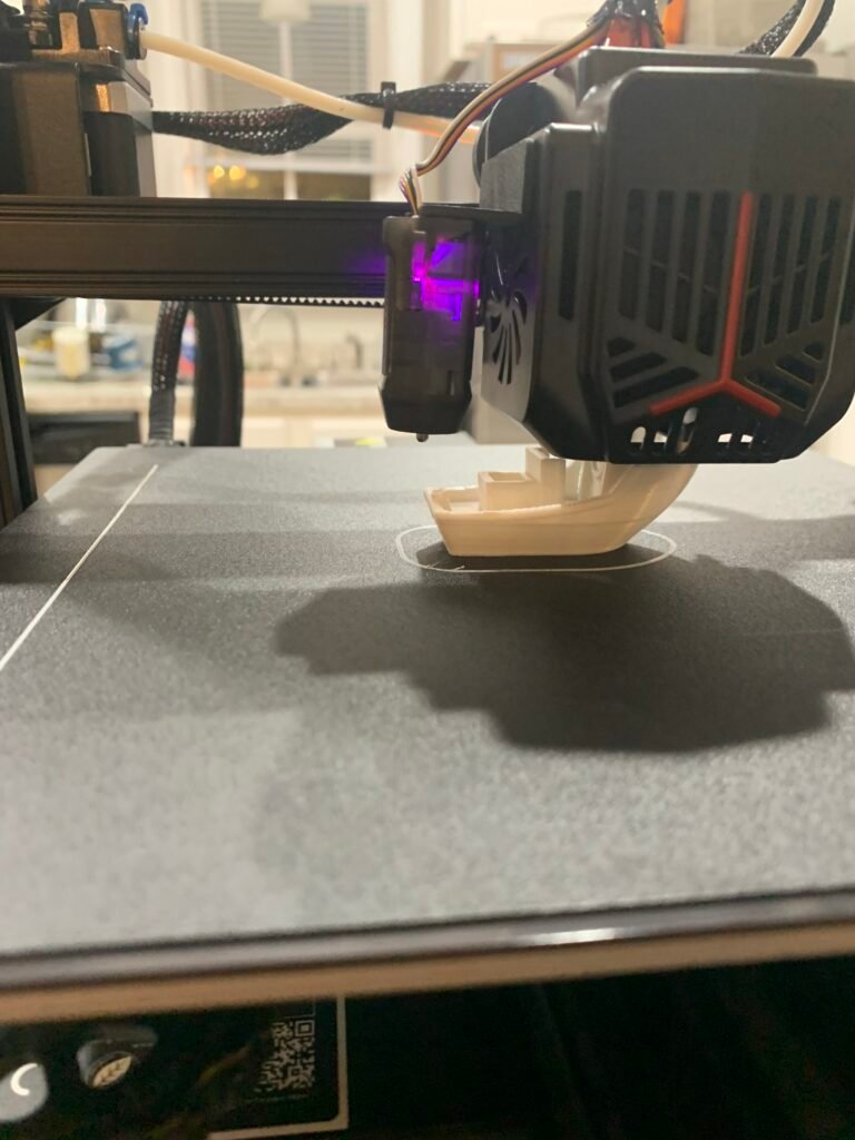 The Obligatory First Print - A Benchy. Everyone with a 3D printer knows the classic Benchy. The first 3D print on my Ender 3 V2 Neo.