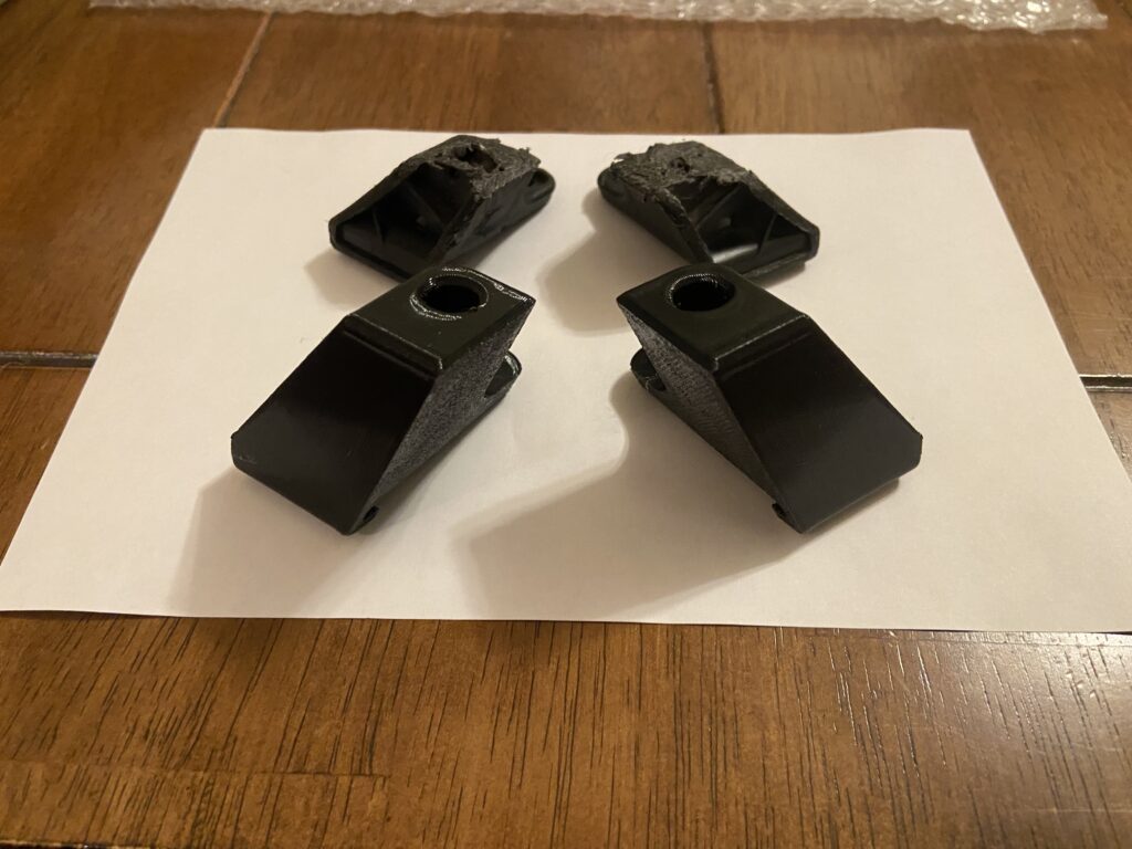 Suitcase Travelpro bag feet 3d printed new repair 3d modeling mario sultan designs