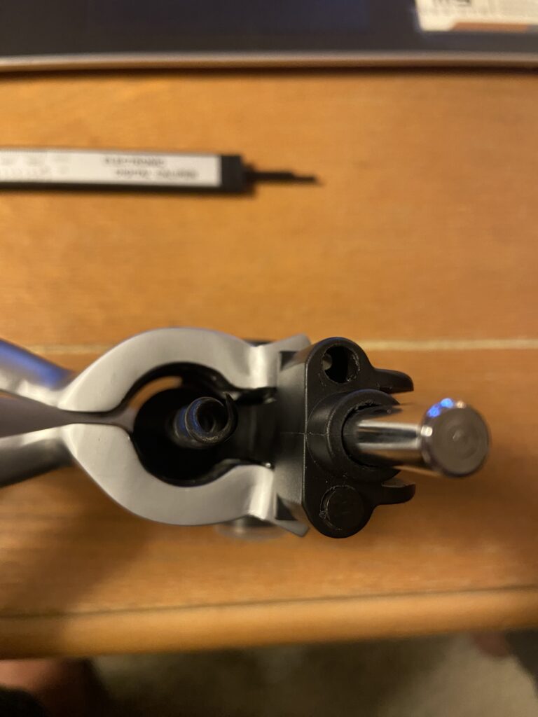 Lever Corkscrew Wine Bottle Opener Bottom View 3D CAD 3D Print Base Design Mario Sultan